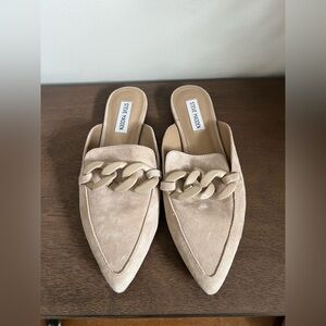 Steve Madden Tan Mules Slip-On Comfort
